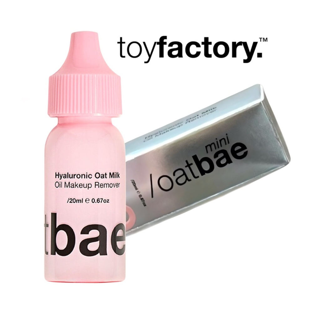 ToyFactory Oatbae Luxurious Hydrating Oat Milk Makeup Remover - Travel Size Mini